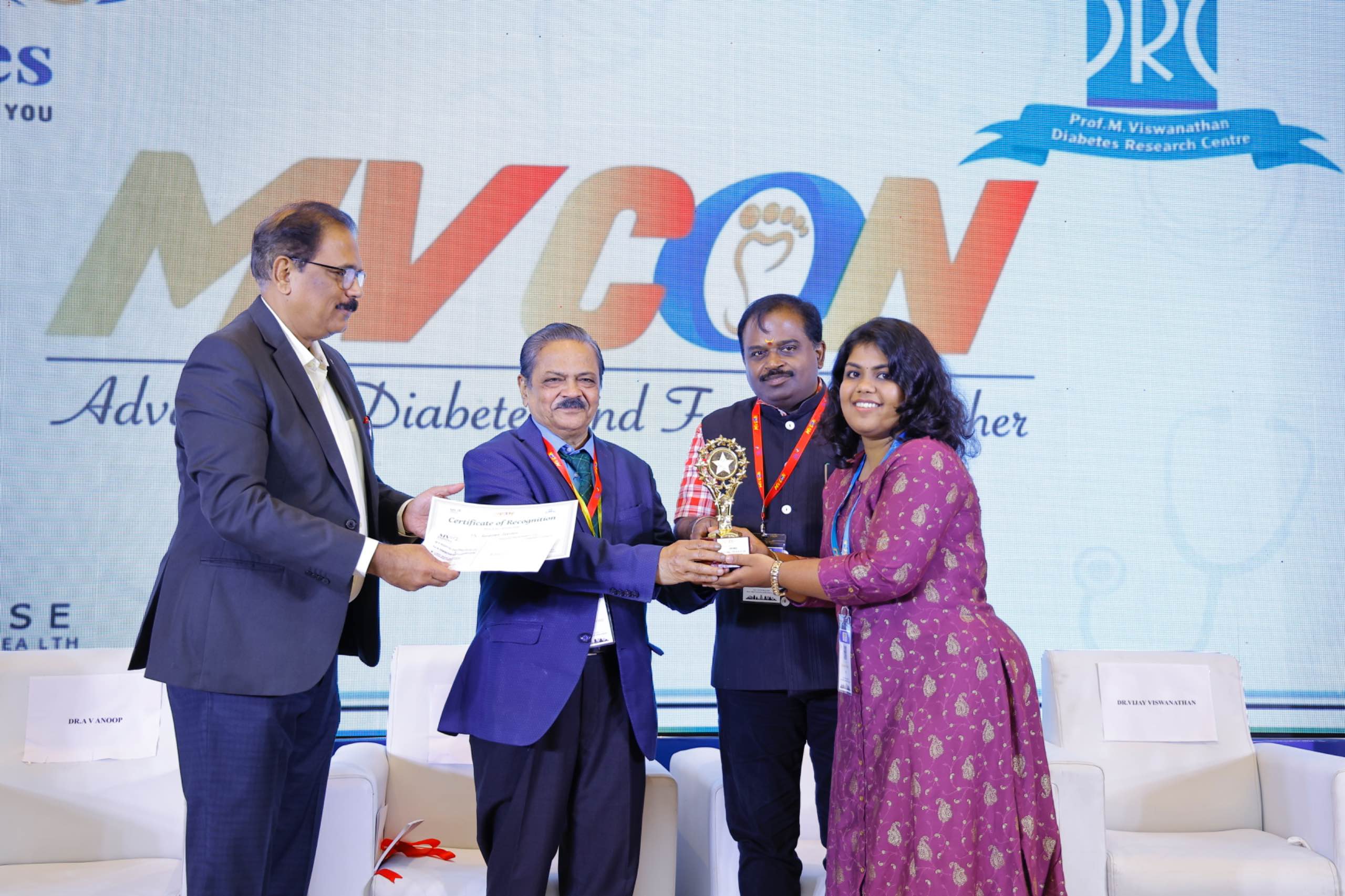 Dr. Kavya Shrikanth - 1st Prize